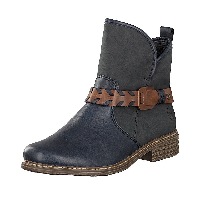 Botins Rieker Z21K5-14 Para Mulher - Azuis